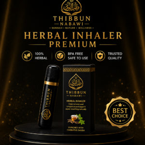 Thibbun Nabawi Herbal Inhaler Premium – Melegakan Hidung Tersumbat & Menyegarkan Pernafasan